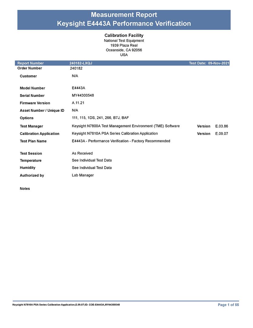 Keysight_(Agilent)_E4443A_MY44300548_Nov21-page-001