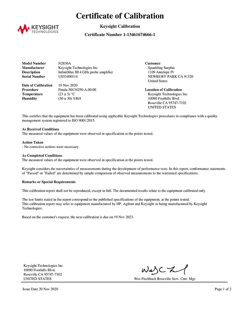 N2830A_Cal_Cert_1_13461674666_1_Certificate_of_Calibration_page_001