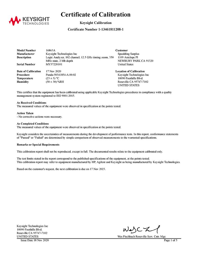 16863A_Cal_Cert_1_13461811208_1_Calibration_Report_page_001